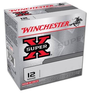 Winchester Super-X 12 Ga 2.75" #4 Lead 1.25 oz 25 Rounds