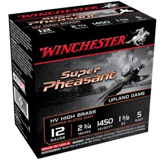 Winchester Super Pheasant 12 Ga 2.75" #5 Lead 25 Rounds