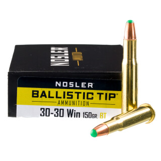 Nosler BT .30-30 Win 150 Grain Ballistic Tip 20 Round Box