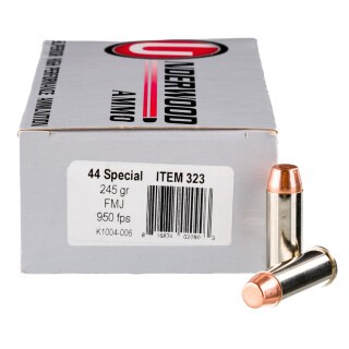 Underwood Ammo .44 Special Ammunition 50 Rounds FMJ-FN 245 Grain