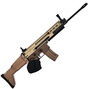 FN Scar 16S NRCH | Rifle | 16” Barrel | 5.56 NATO / .223 REM | 10/30 Rounds | CA Compliant | FDE | 98501-2
