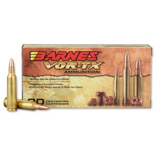 Barnes VOR-TX .22-250 Remington Ammunition 20 Rounds TSX FBHP 50 Grain Lead Free