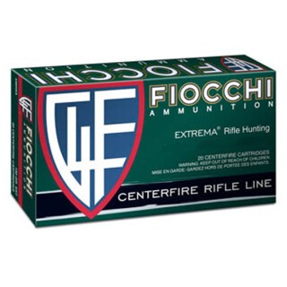 Fiocchi Extrema .222 Remington Ammunition 20 Rounds 50 Grain Polymer Tip Boat Tail Projectile 3200fps