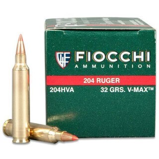 Fiocchi Extrema .204 Ruger Ammunition 50 Rounds V-MAX 32 Grain