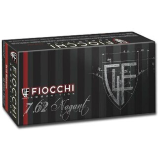 Fiocchi Classic Loads 7.62x38R Nagant Ammunition 50 Rounds FMJ 97 Grain