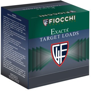 Fiocchi Exacta Target Crusher 12 Gauge Ammunition 25 Rounds 2-3/4" #8 Lead 1oz
