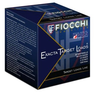 Fiocchi Exacta Target .410 Ammunition 25 Rounds 2-1/2" #7.5 Lead 1/2oz