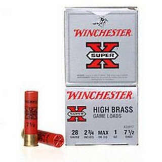 Winchester Super-X 28 Gauge Ammunition 25 Rounds 2-3/4" #7.5 Lead 1oz