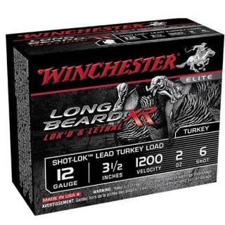 Winchester Long Beard XR 12 Gauge Ammunition 10 Rounds 3.5" #6 Lead 2oz