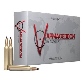 Nosler Varmageddon .221 Rem Fireball Ammunition 20 Rounds PT Flat Base 40 Grain