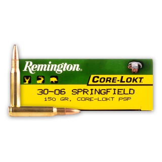 Remington Core-Lokt .30-06 Springfield Ammunition 200 Rounds PSP 150 Grains