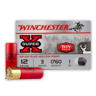 Winchester Super-X 12 Gauge Shotshell 150 Rounds 3" Rifled Slug 1 Ounce