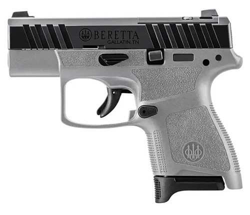 Beretta APX A1 Carry 9mm - Optics Ready - Gray / Black - 8 Round