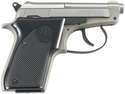 Beretta 21 Bobcat 22 LR - 2.4" Barrel - Stainless - 7 Round