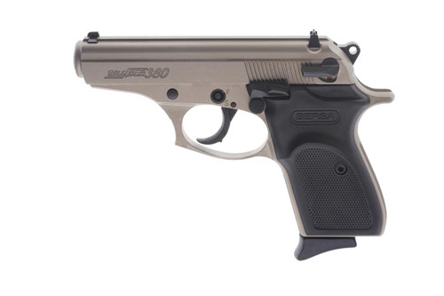 Bersa Thunder Micro-Compact 380 ACP - Nickel / Black - 8 Round