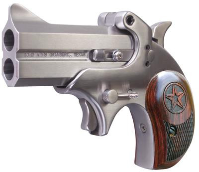 Bond Arms Cowboy Defender 357 Magnum - 3" Barrel - Rosewood / Stainless Steel - 2 Round