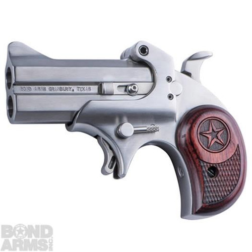 Bond Arms Cowboy Defender 45 Colt / 410 Gauge - 3" Barrel - Rosewood / Stainless Steel - 2 Round