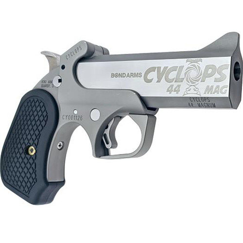 Bond Arms Cyclops 44 Magnum - Stainless / Black - 1 Shot