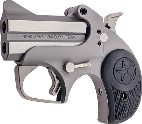 Bond Arms Roughneck 380 ACP - 2.5" Barrel - Stainless Steel / Black - 2 Shot