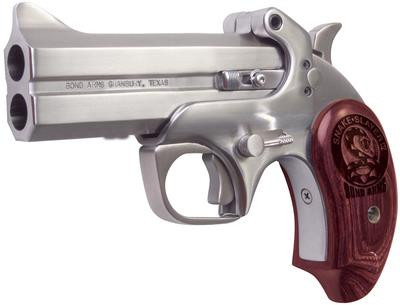 Bond Arms Snake Slayer IV 45 Colt / 410 Gauge - 4.25" Barrel - Rosewood / Stainless Steel - 2 Round