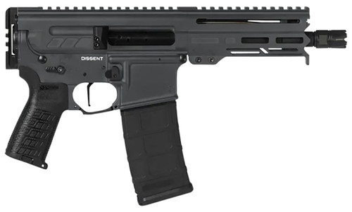 CMMG Dissent 300 BLK - 6.5" Threaded Barrel - Tungsten Gray - 30 Round
