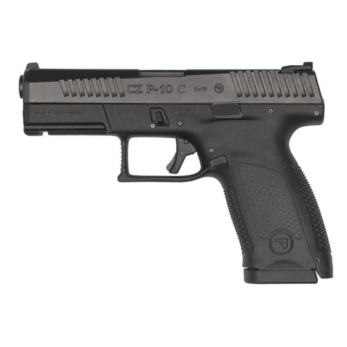 CZ P-10 C 9mm - 4.02" Barrel - Optics Ready - Black - 15 Round