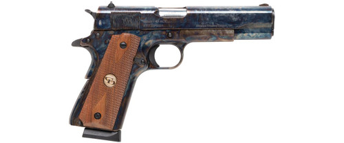 Charles Daly 1911 Field Grade Pistol - Color Case / Wood - 8 Round