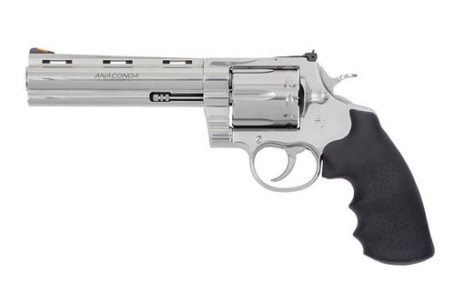 Colt Anaconda 44 Mag Caliber - 6" Barrel - Stainless / Black - 6 Shot