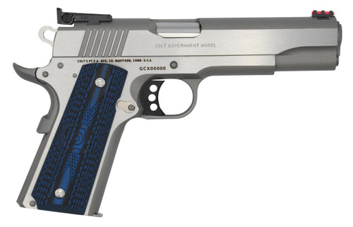 Colt Gold Cup Lite  45 ACP - 5" Barrel - Stainless / Blue - 8 Round
