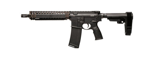 Daniel Defense MK18 5.56 NATO - SBA3 Brace - 10.3" Threaded Barrel - FDE / Black - 30 Round