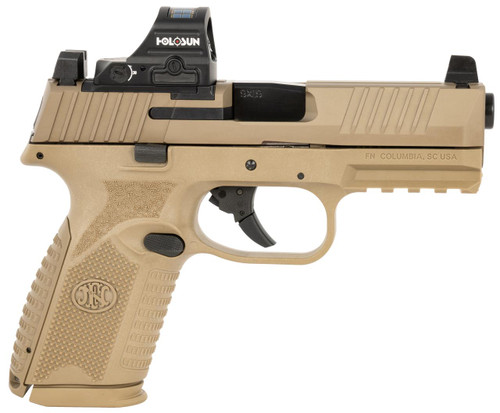 FN 509M MRD 9mm - Holosun 407C Red Dot - 4" Barrel - FDE - 24 Round