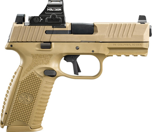 FN 510 MRD 10mm - Holosun 407C Red Dot - FDE - 15 Round
