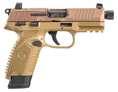 FN America 502 Tactical 22 LR - FDE - 15 Round