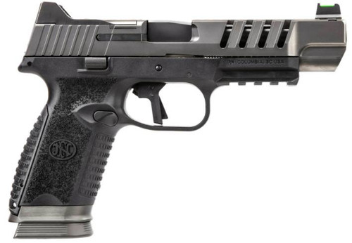 FN America 509 LS Edge 9mm Luger - 5" Barrel - Black Graphite PVD - 17 Round