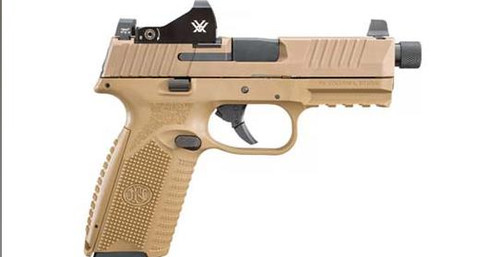 FN America 509 Tactical 9mm - Vortex Viper - Threaded Barrel - FDE - 17 Rounds