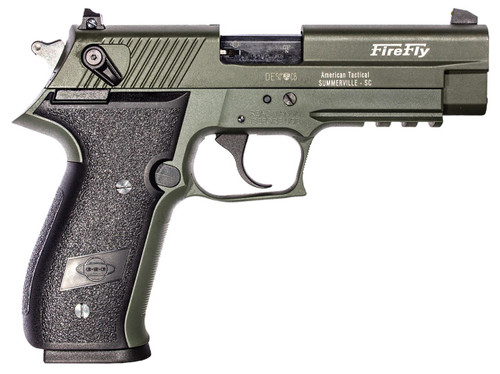 GSG Firefly 22 LR - 4" Barrel - Green - 10 Round