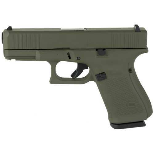 Glock 19 Gen 5 9mm - OD Green - 15 Round
