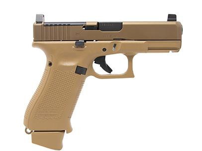 Glock 19X MOS 9mm - 3.41" Barrel - Coyote - 17 Round