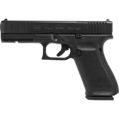 Glock 20 Gen 5 MOS 10mm - 4.61" Barrel - Black - 15 Round