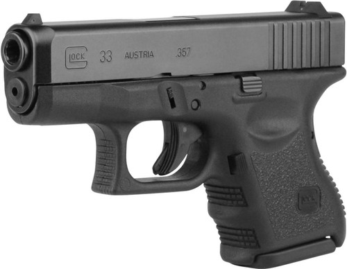 Glock 33 Gen 3 357 Sig - Black - 9 Round