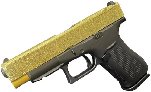 Glock 43X 9mm - Gold Glitter / Black - 10 Round