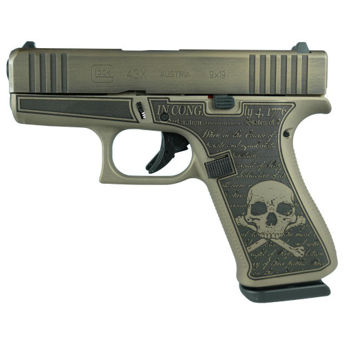 Glock 43X 9mm - Revolution Colonial Brown - 10 Round