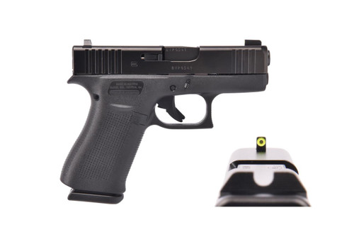 Glock 43X - Ameriglo Ultimate Night Sights - Black - 10 Round