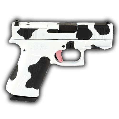 Glock 43X MOS 9mm - Optics Ready - Cow Print - 10 Round