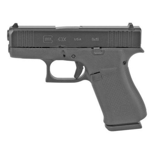 Glock 43X Subcompact 9mm - Black - 10 Round