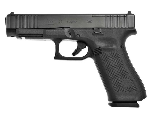 Glock 47 Gen 5 MOS 9mm - Optics Ready - Black - 17 Round