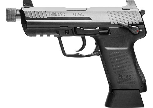 H&K HK45 Compact Tactical V7 LEM 45 ACP - 4.57" Threaded Barrel - Black - 10 Round