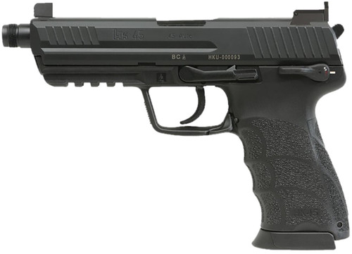 H&K HK45 V1 45 ACP - 4.46" Threaded Barrel - Black - 10 Round