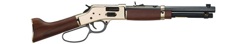 Henry Big Boy Mare's Leg Side Gate Pistol 44 Magnum /44 Special - 12.9" Octagon Barrel - Large Loop Lever - American Walnut / Br