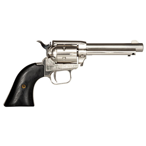 Heritage Rough Rider 22 LR - 4.75" Barrel - Black / Stainless - 6 Shot